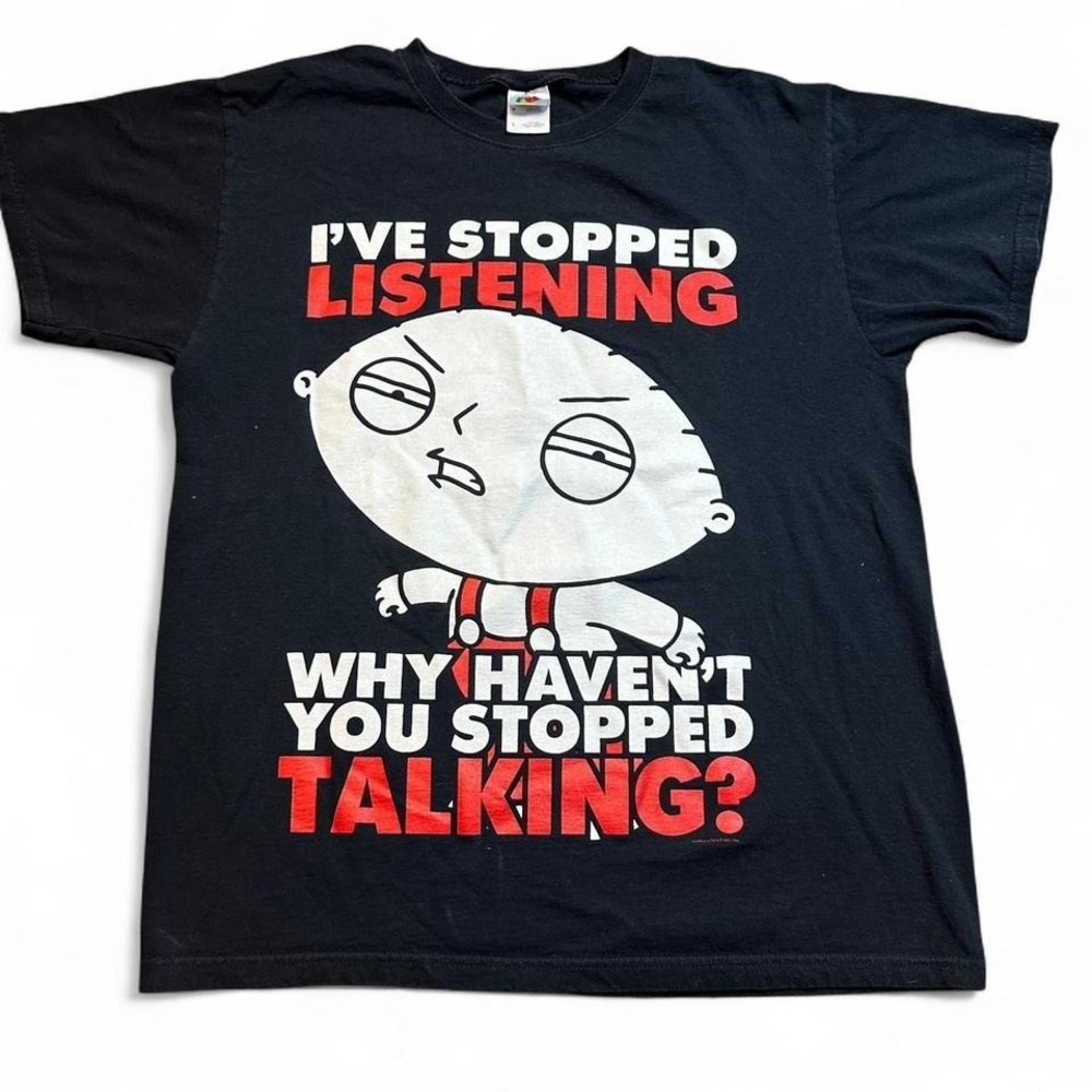 2011 family guy stewie funny‎ humor graphic tshirt large